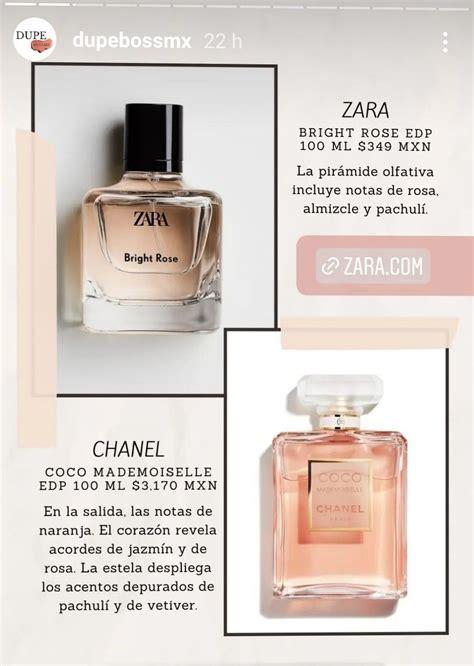 zara dupe chanel mademoiselle